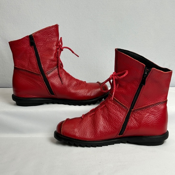 CLARSUNNY Genuine Leather Casual Boots - Picture 2 of 10